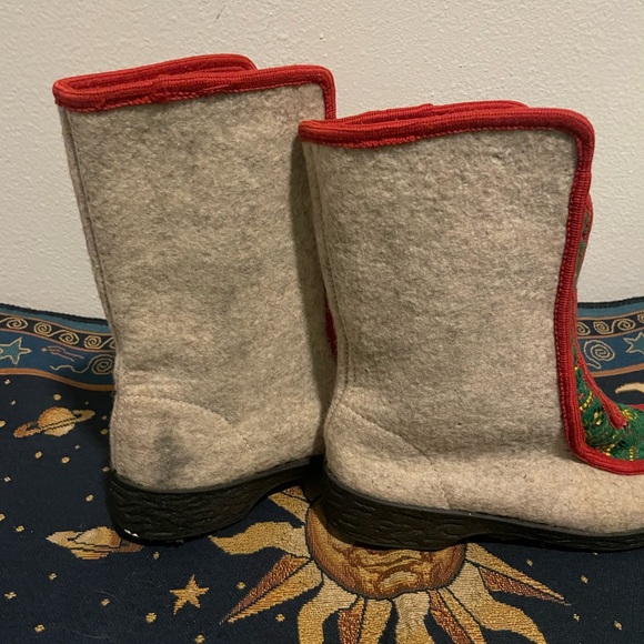 Vintage Elastra Woolen Valenki Boots Women’s Size EU 38 - Picture 4 of 6